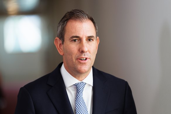 Treasurer Jim Chalmers.