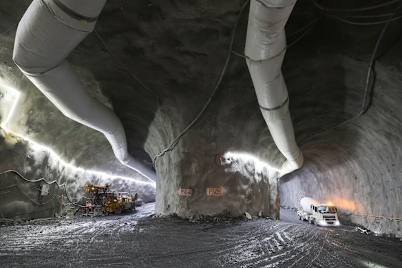Snowy 2.0 involves digging 27 kilometres of tunnels beneath the Kosciuszko National Park.