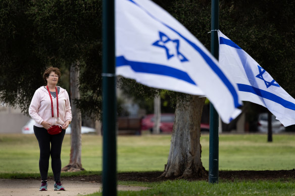 Vicki Lustig in Caulfield Park.