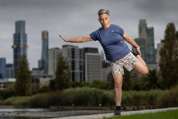 Geraldine Hickey took up running as part of a broader health kick to help her with motivation in life.
