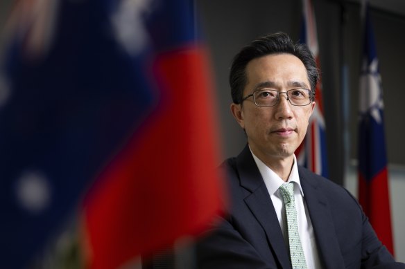 Douglas Hsu, Taiwan’s chief representative in Australia. 