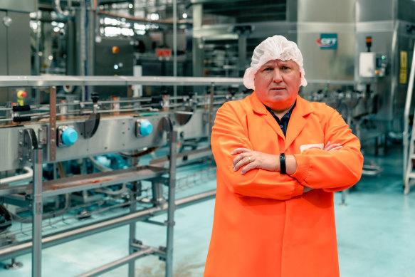 SPC chief executive Robert Giles says labour shortages are affecting its ability to manufacture food.