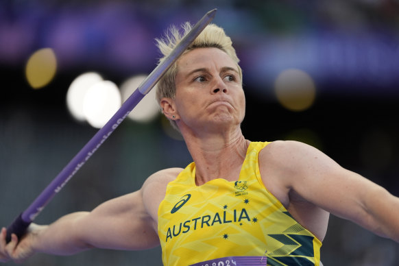 Kath Mitchell has another top-eight finish at an Olympic Games.