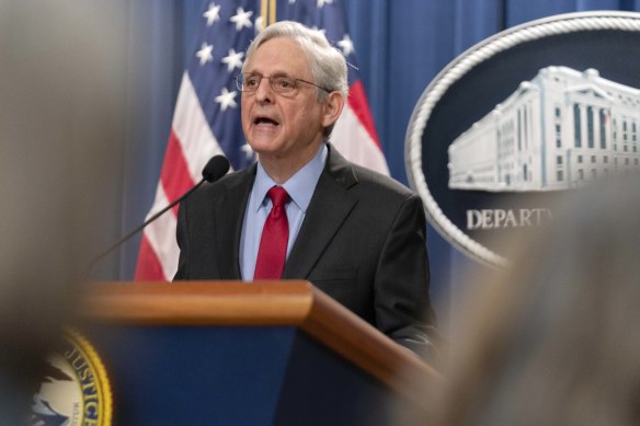 Attorney General Merrick Garland 