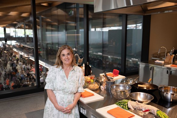 Sally Webb, manager of the Sydney Seafood School.