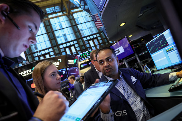 The losses are piling up on Wall Street, weighing down market sentiment around the world.