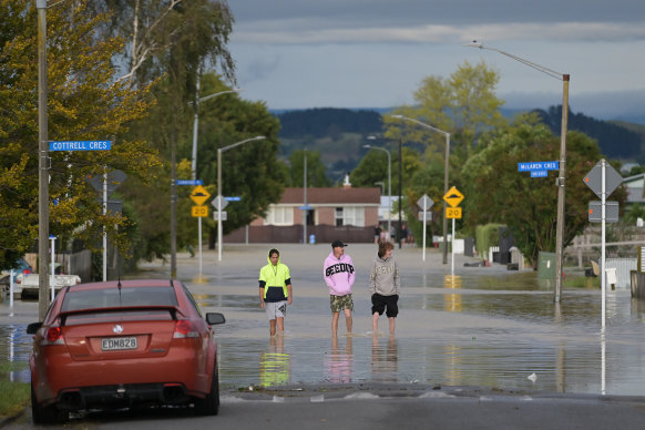 Cyclone Gabrielle left floodwaters across New Zealand’s North Island.