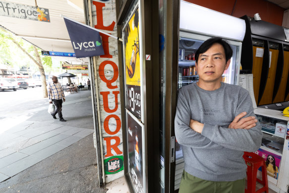 Vu Lam was recently assaulted by a substance-affected man at the bottle shop he runs in Footscray.