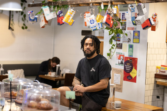 Phil Gaby opened Nan’s Bakehouse with the idea of helping those less fortunate.