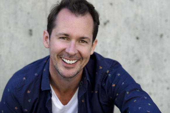 Actor and performer Mike McLeish