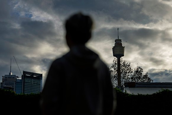 Former international student Tom in Woolloomooloo.