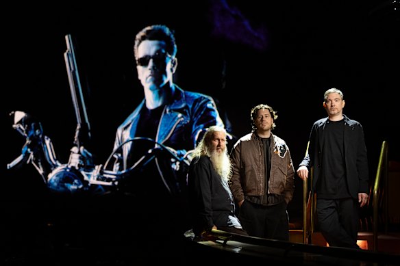 Robin Fox, Haydn Green and Peter Van Hoesen.