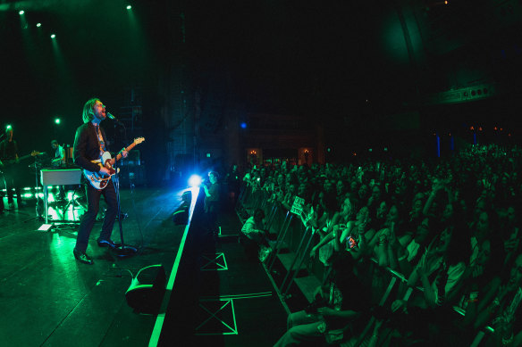 There’s an overall wholesome vibe to the all-ages, alcohol-free gig.