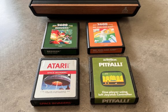 The system works with newly made cartridges (top) and ageing originals.