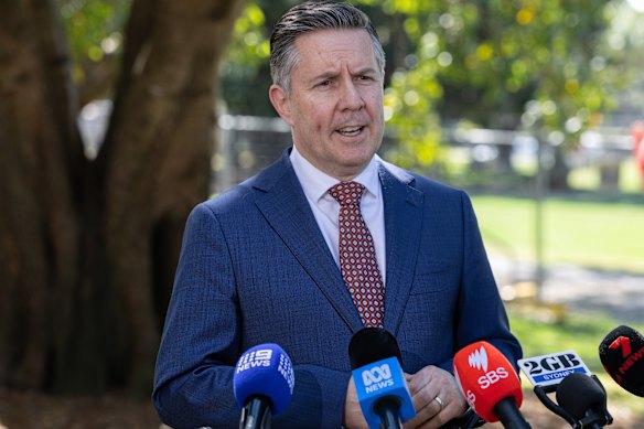 Federal Health Minister Mark Butler.