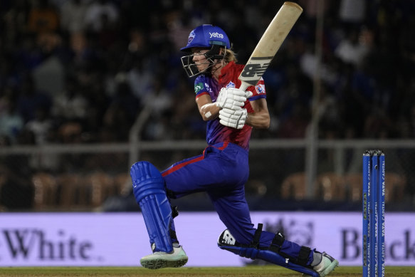 Meg Lanning made a solid start for the Delhi Capitals, but her 35 was not quite enough to post a winning score in the WPL final.