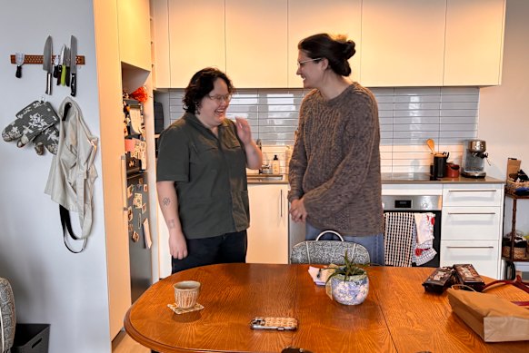 Christchurch couple Gina Dao-McLay, 23, and M Grace-Stent, 29, are benefiting from zoning reforms that improved housing affordability.