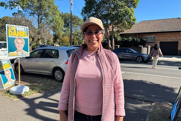 Goldstein voter Sandhya Rewal.