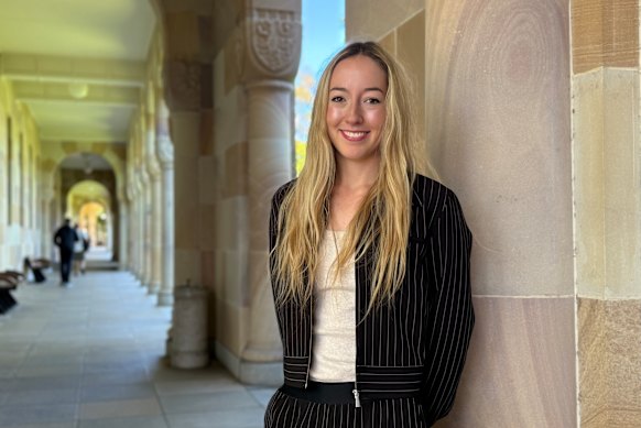 Neuroscientist and PhD candidate Chantelle Jackson is trying to develop a tool to help stroke patients recover. 