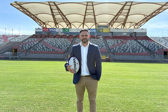 CEO da PNG, Michael Chammas, em Port Moresby.