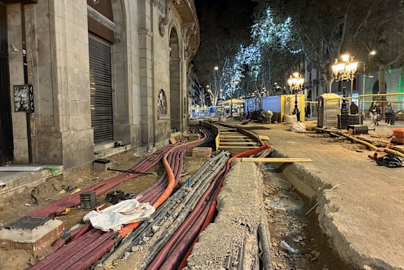 Barcelona’s famous La Rambla has been getting a major overhaul.