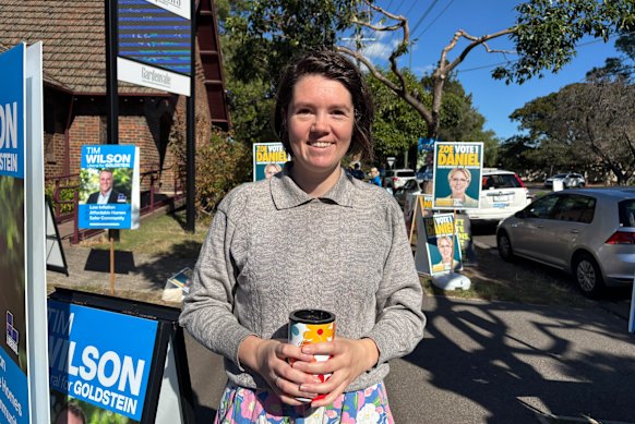 Goldstein voter Bronwen Behan.