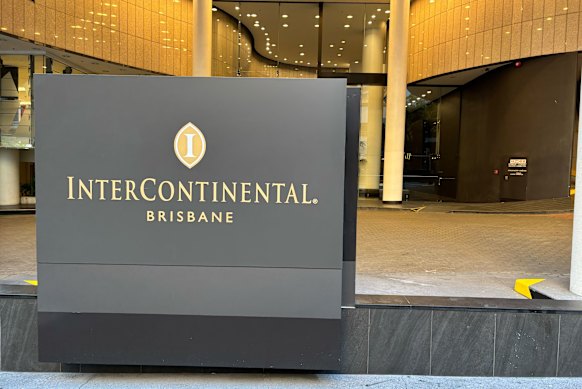 The InterContinental Brisbane opened to guests on Tuesday. 