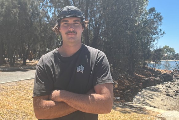 Alex Jeffery, 28, had all of his belongings stolen days after becoming a permanent resident of Australia.