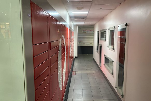 Thieves broke into a mail sorting area at the rear of Melbourne GPO boxes.