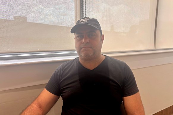 Joseph Karraz was one of hundreds who donated blood in Sydney following the Bondi shooting.