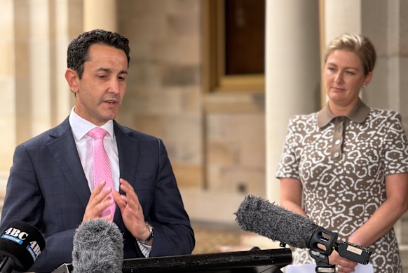 Queensland Premier David Crisafulli confirmed Camm would step down from cabinet.