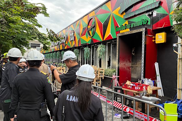 Bangkok pub fire: Dozens killed in massive blaze