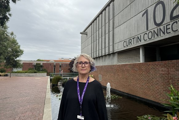 Curtin University human resources management lecturer Dr Sandra Martain plans to take part in industrial action at  the university amid negotiations on a new enterprise bargaining agreement. 