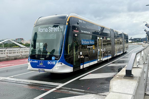 Without federal funding, the Brisbane Metro will not be expanded into the outer suburbs. 