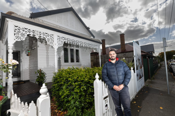 Christian Frangalas said he chose Footscray for its location and comparatively cheaper prices. 