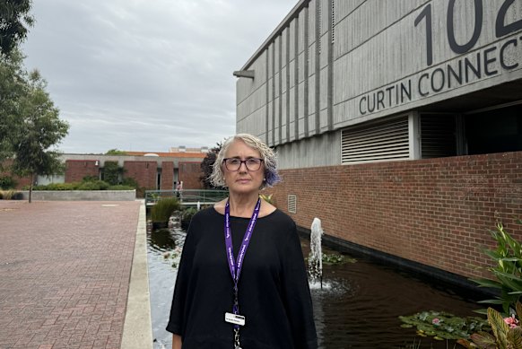Curtin University human resources management lecturer Dr Sandra Martain plans to take part in industrial action at the university amid negotiations on a new enterprise bargaining agreement.