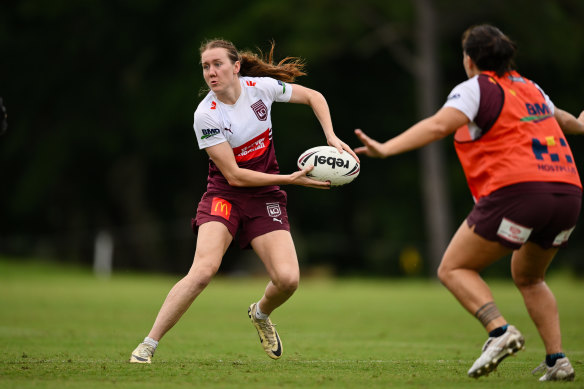 Queensland and Knights fullback Tamika Upton.