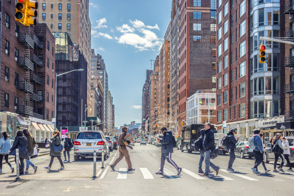 Fourteen women have reported getting punched out of nowhere by strangers in New York since mid-March.