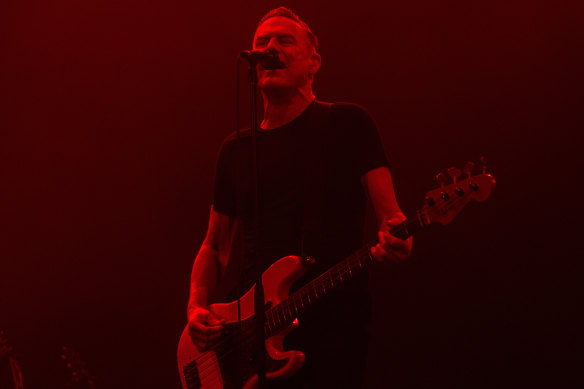 Bryan Adams at Rod Laver Arena on Thursday.