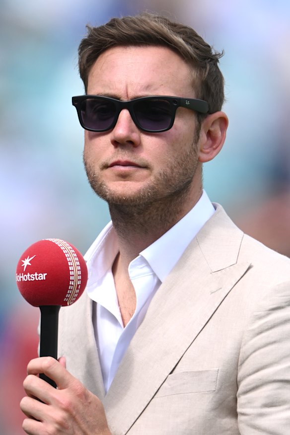 Former England bowler Stuart Broad.
