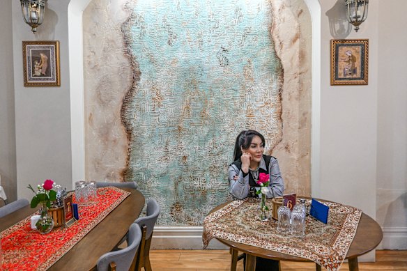 Inside the Preston eatery.