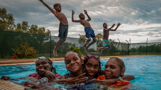 If you didn’t go to school, you don’t get to go the pool in Bidyadanga, one of the remote pools in WA found to improve community wellbeing and health.