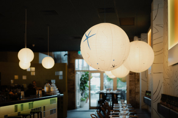 The new-look space.