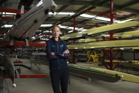 Rowing Australia CEO Sarah Cook.