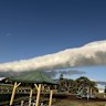 The roll cloud over Nudgee.