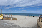Police received reports of a swimmer in distress after 10am on Friday.