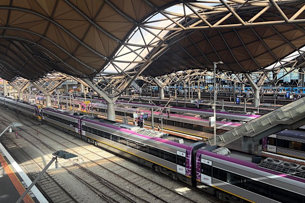 V/Line trains, which operates regional train services in Victoria, also went into complete shutdown, with no services operating since early this morning.