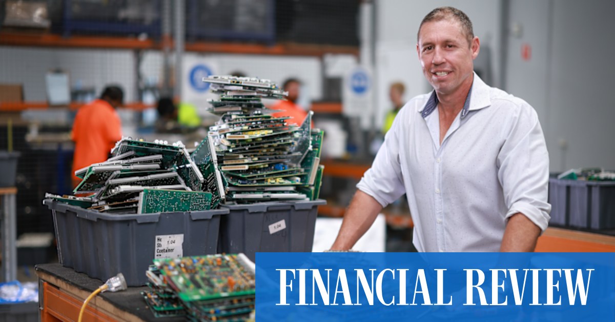The recycling firm keeping Australia’s secrets safe