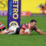 Roosters survive scare in NRL win over Manly