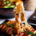 Traditional Taiwanese egg crepe at Meet Taiwan in Bexley.